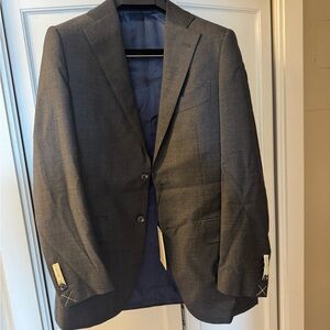 Suitsupply Gray Sport Coat with Notch Lapel